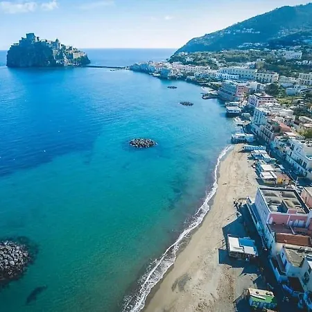 Beach House Ischia - Seafront & Aragonese Castle View --3