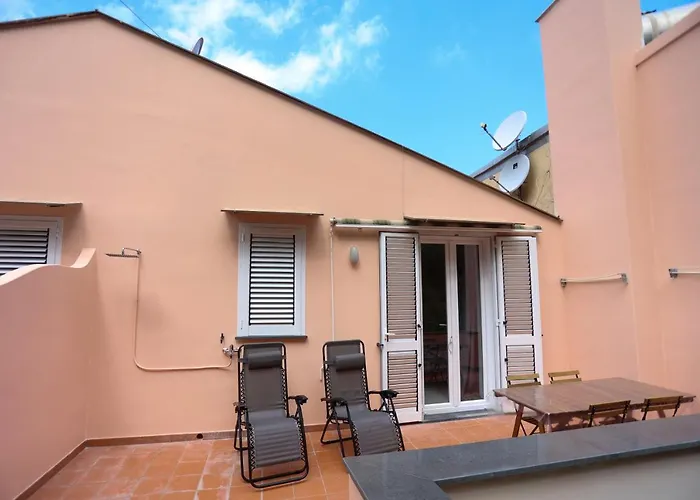 Haustierfreundliches Appartamento Panoramico La Rosa Dei Venti-Libeccio Ischia